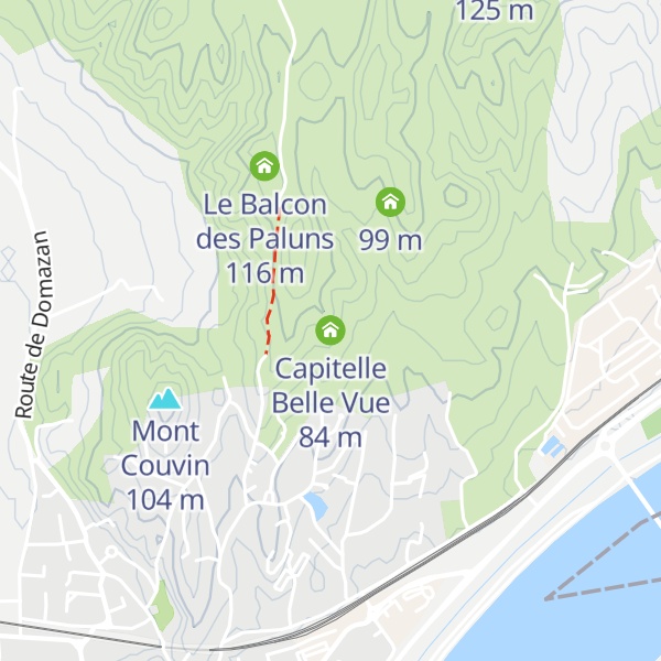 Map of Capitelle Belle Vue