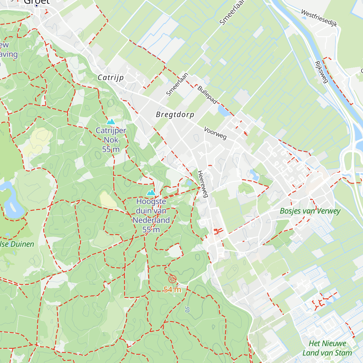 Buitencentrum Schoorlse Duinen map