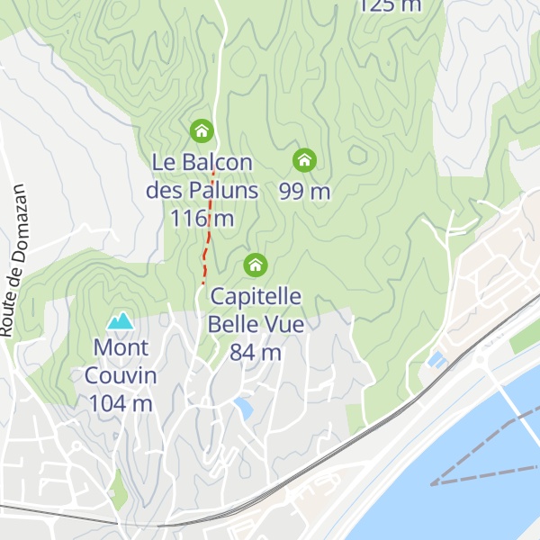 Map of Terrasse du Rhône