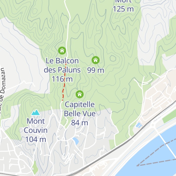 Map of Capitelle les Oliviers