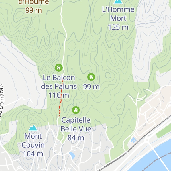Map of Capitelle de Clary