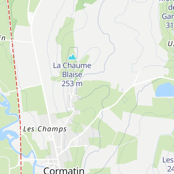 Map of Gros Molard