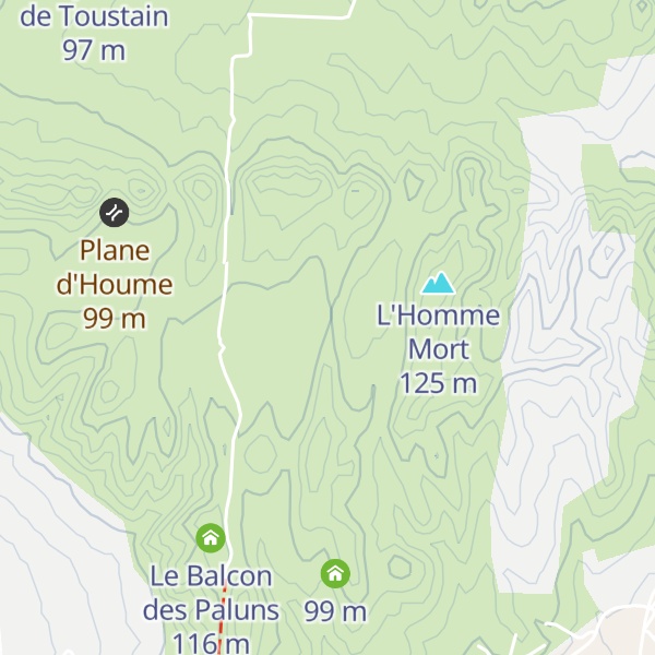 Map of Capitelle de Taoule Messe