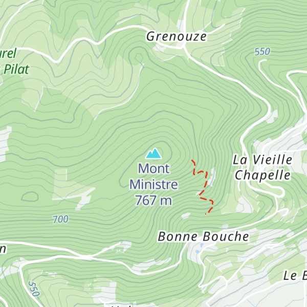 Map of Mont Ministre