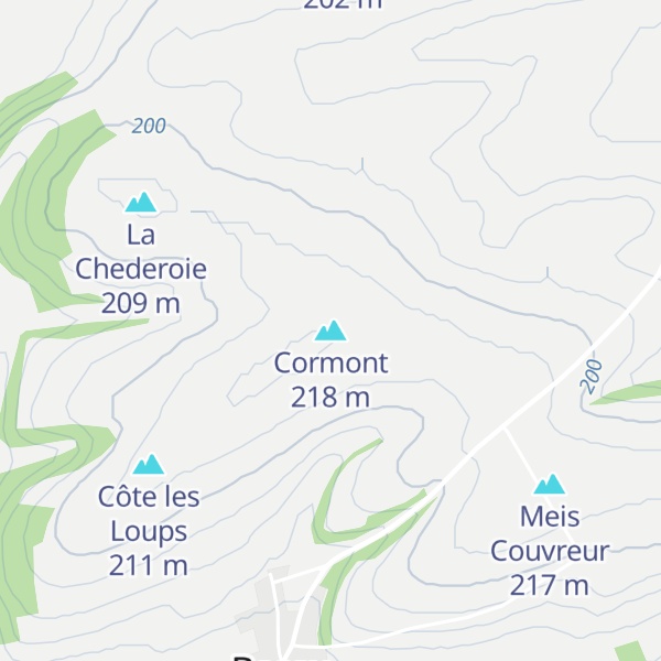 Map of Cormont