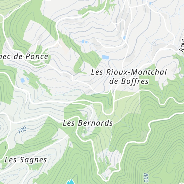 Map of Gîte Le Moulinon