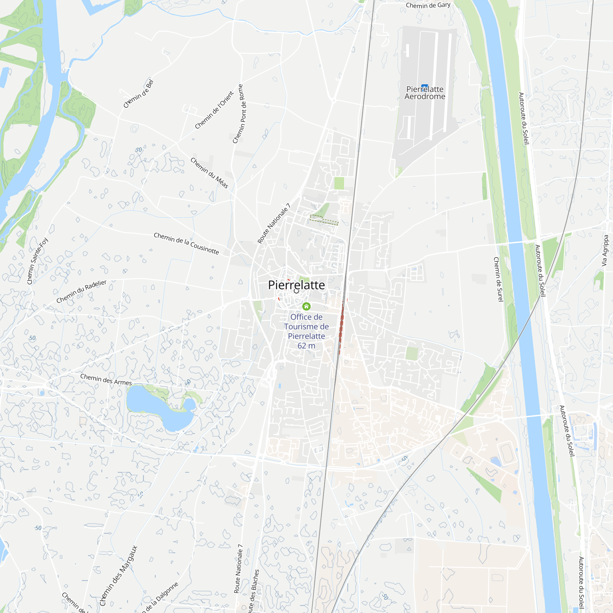 Office de Tourisme de Pierrelatte map