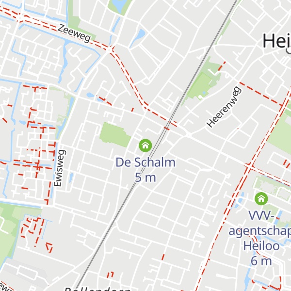 Map of De Schalm
