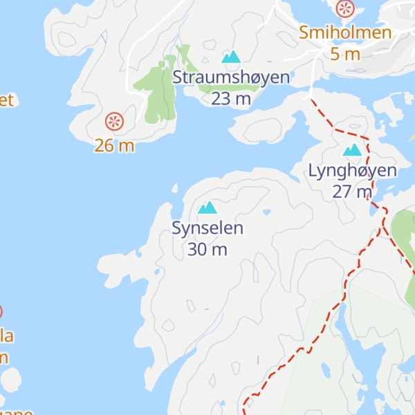 Map of Synselen