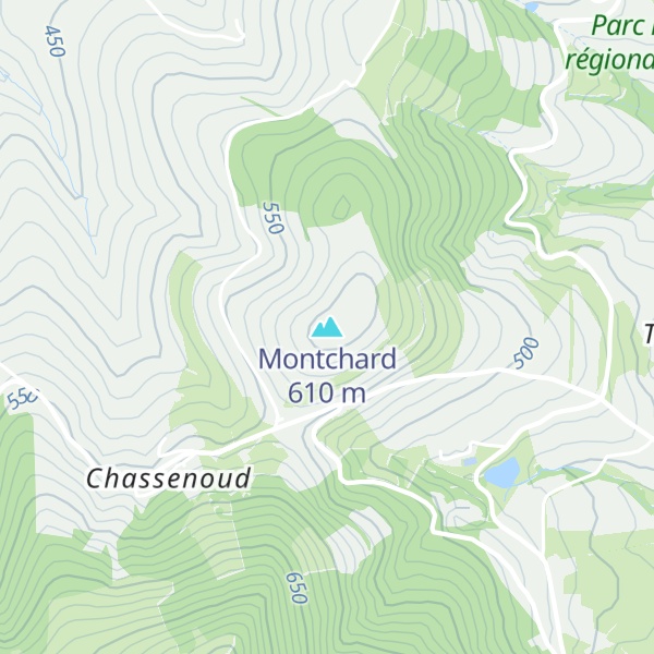 Map of Montchard