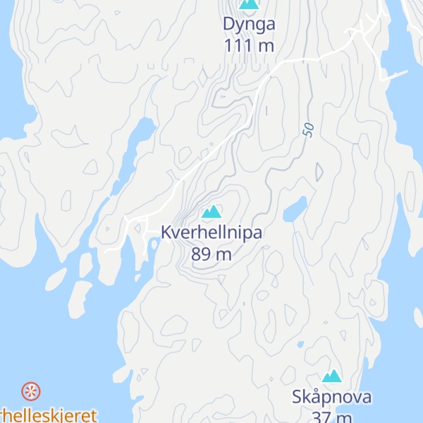Map of Kverhellnipa