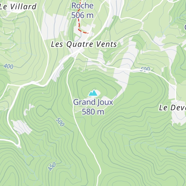 Map of Grand Joux