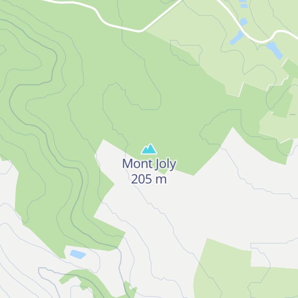 Map of Mont Joly