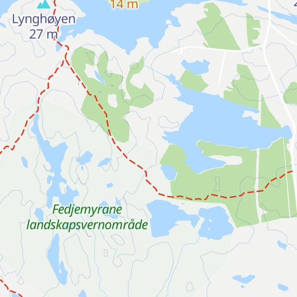 Map of Storevasshøyen