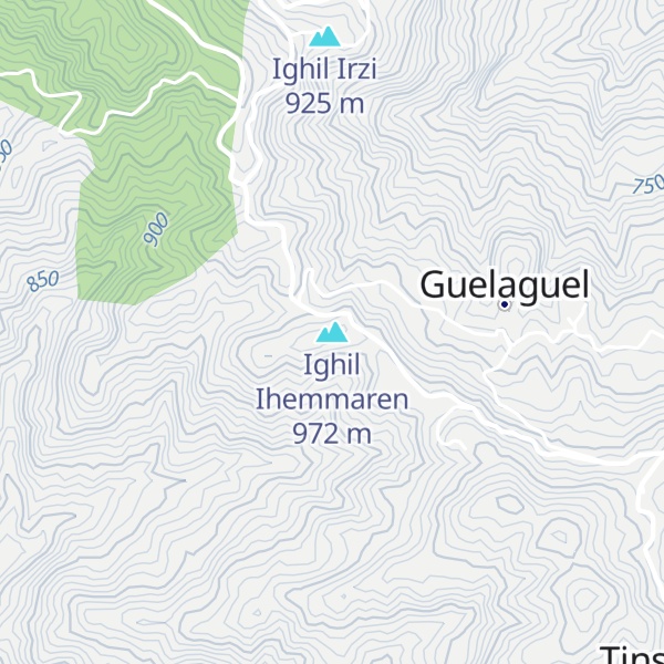 Map of Ighil Ihemmaren