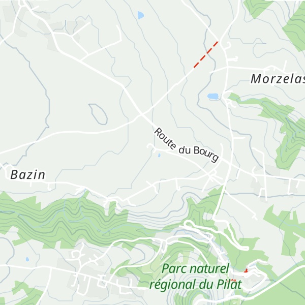 Map of Gîte Saint-Claude