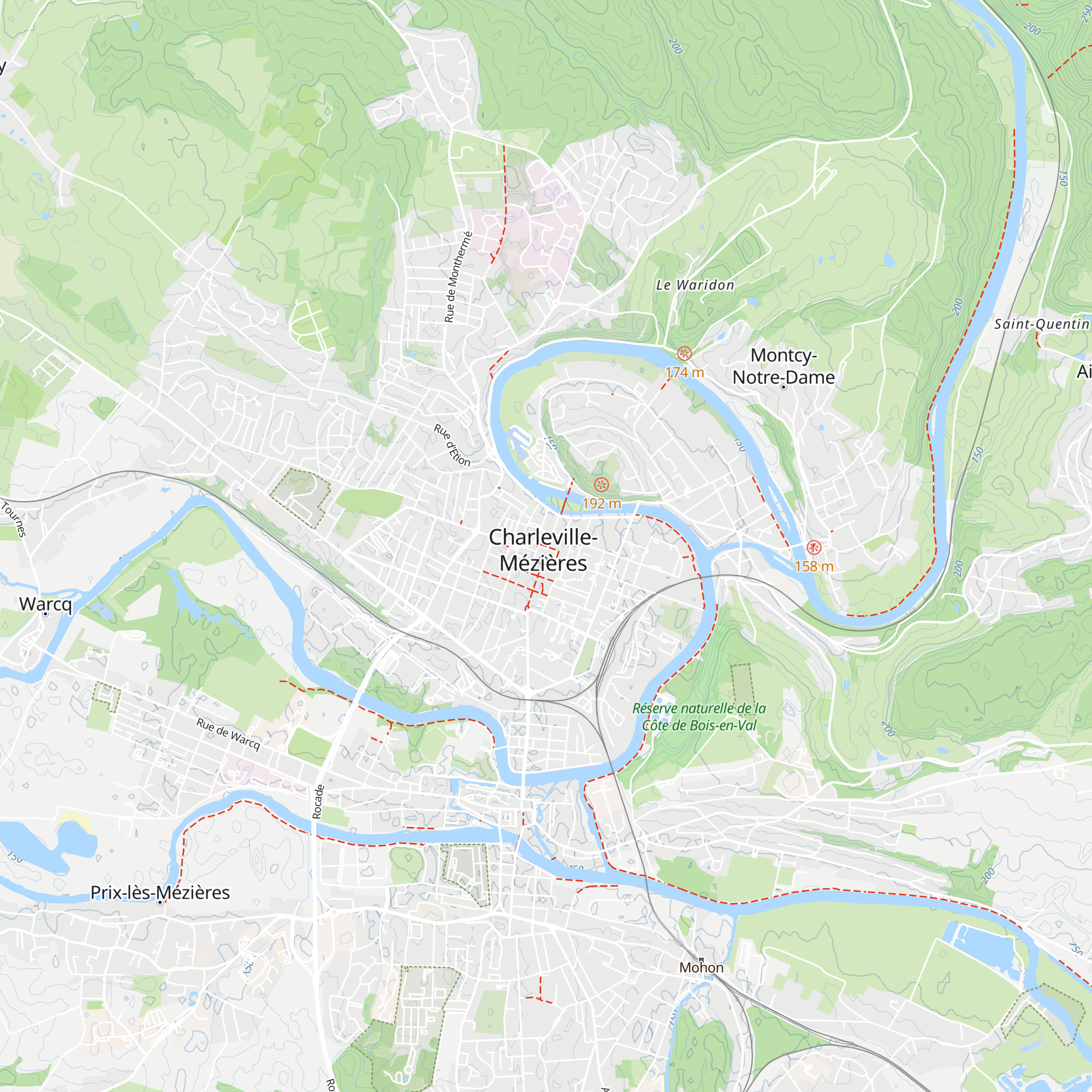 Maison du tourisme map