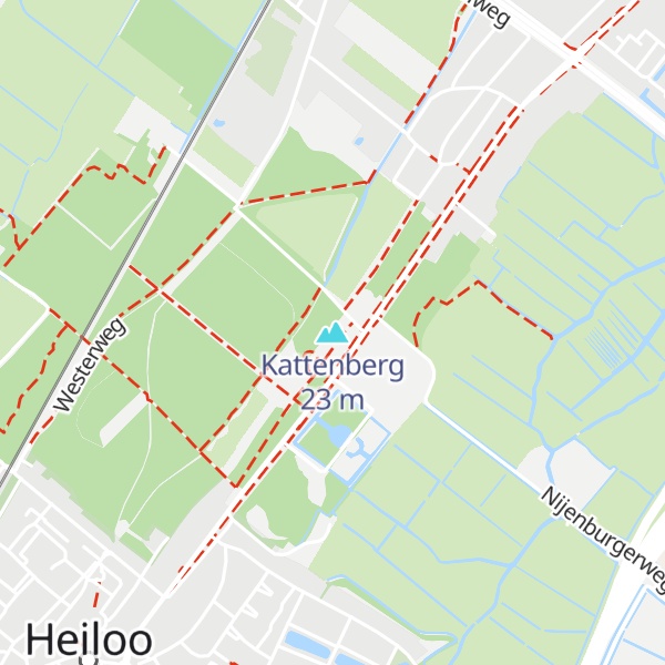 Map of Kattenberg