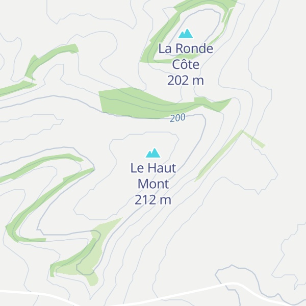 Map of Le Haut Mont