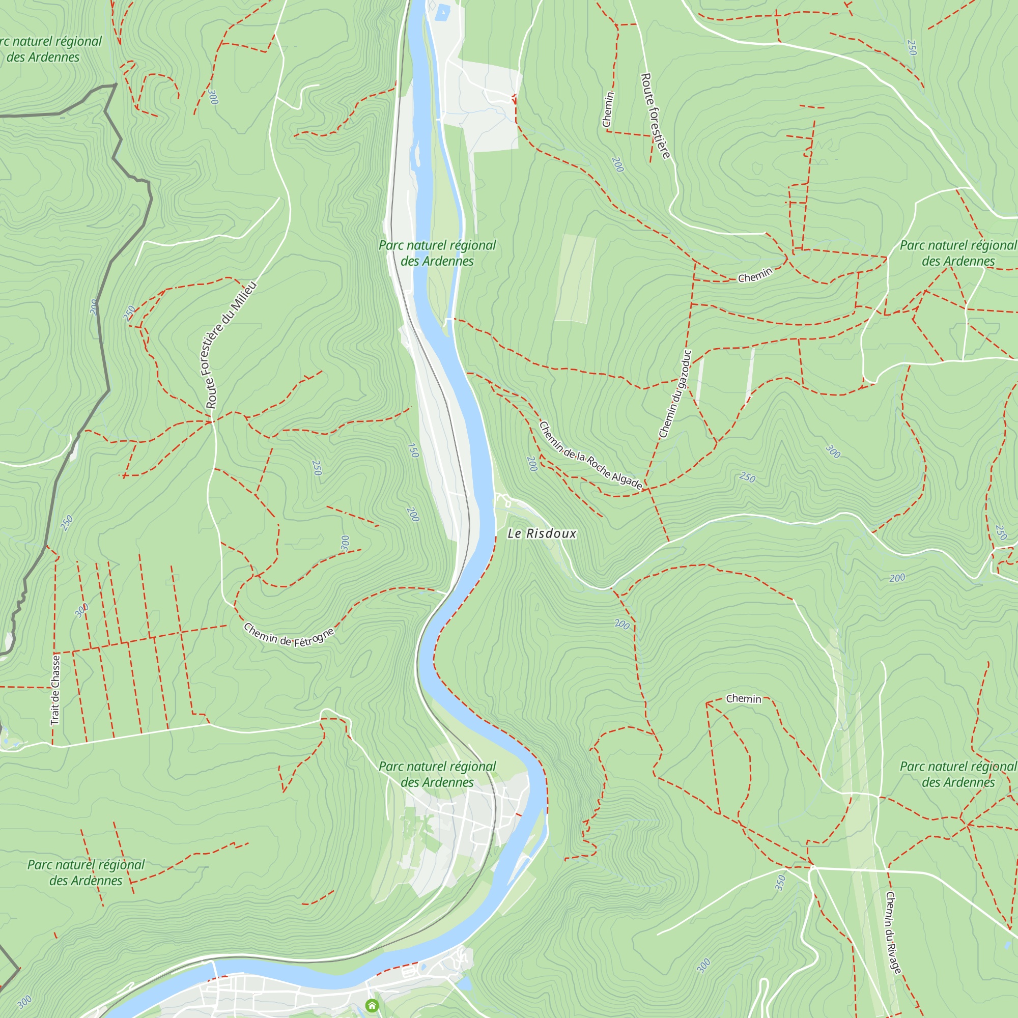 Gîte du ruisseau map