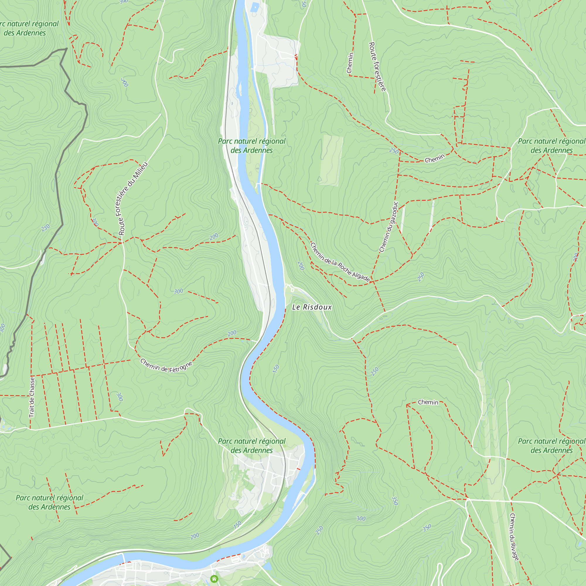 Gîte du ruisseau map