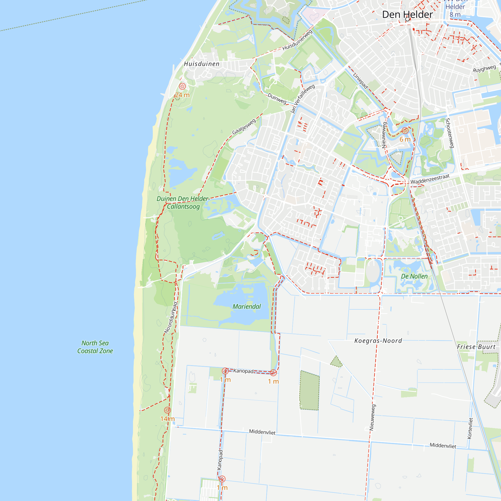 De Helderse Vallei map