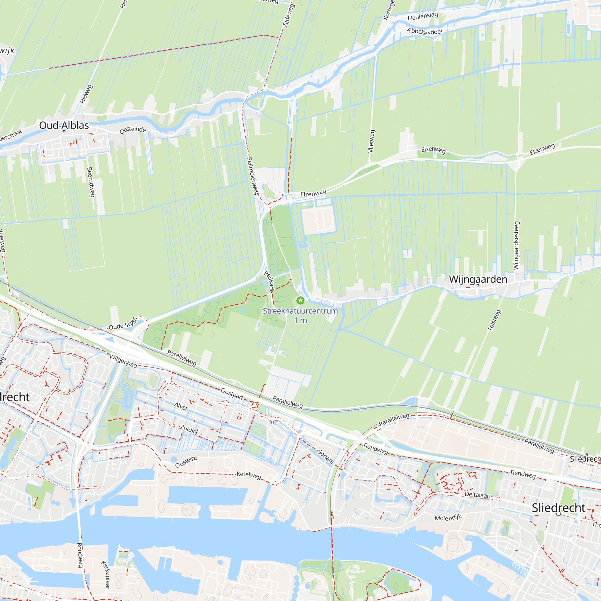 Streeknatuurcentrum map