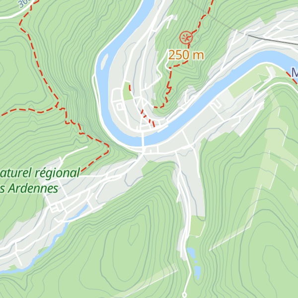 Map of Refuge des 4 Fils Aymon