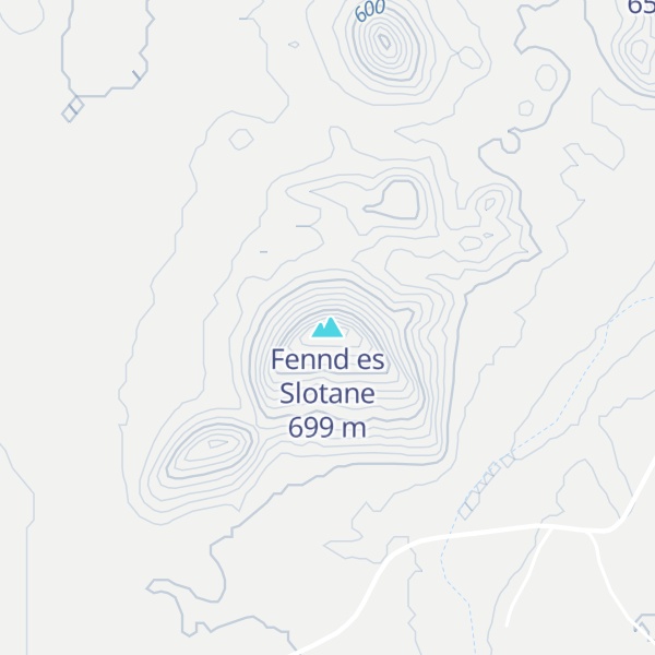 Map of Fennd es Slotane