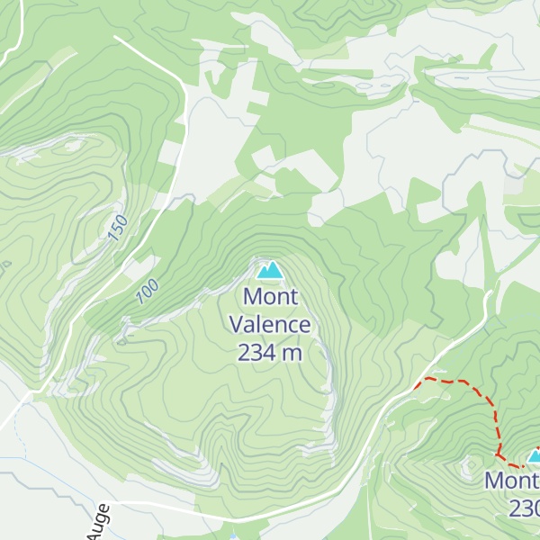Map of Mont Valence