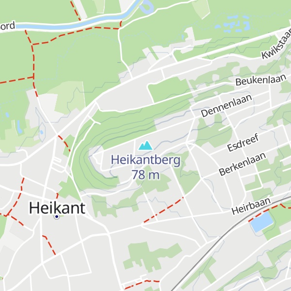 Map of Heikantberg