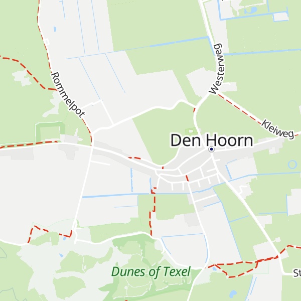 Map of Hoornder Heuvel