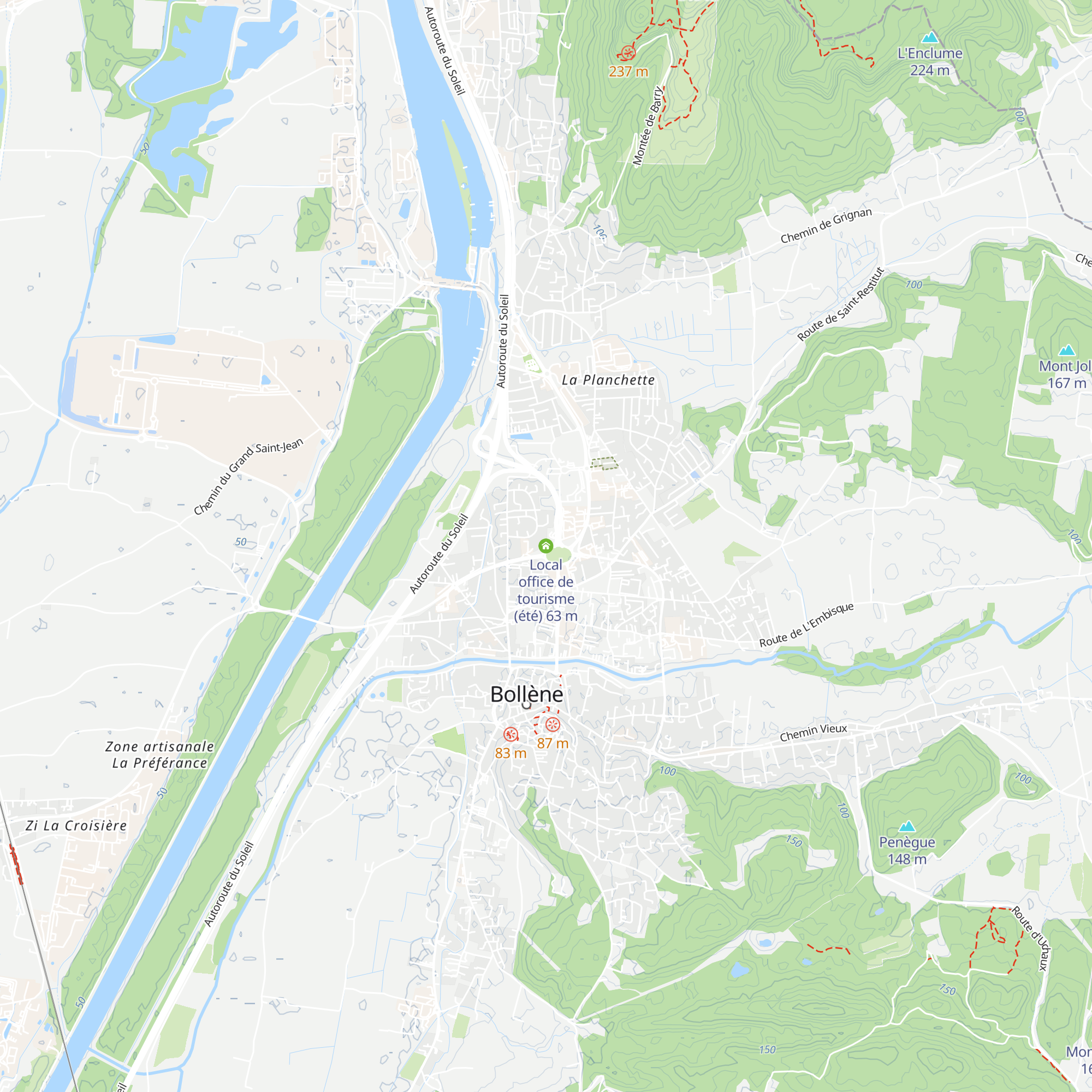 Local office de tourisme (été) map