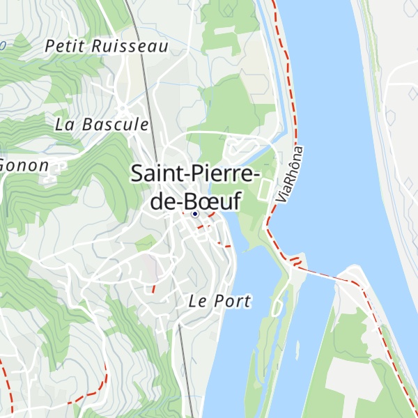 Map of Gîte Le Pilalo