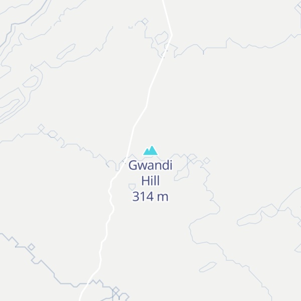Map of Gwandi Hill