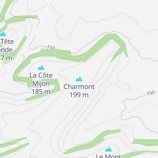Map of Charmont