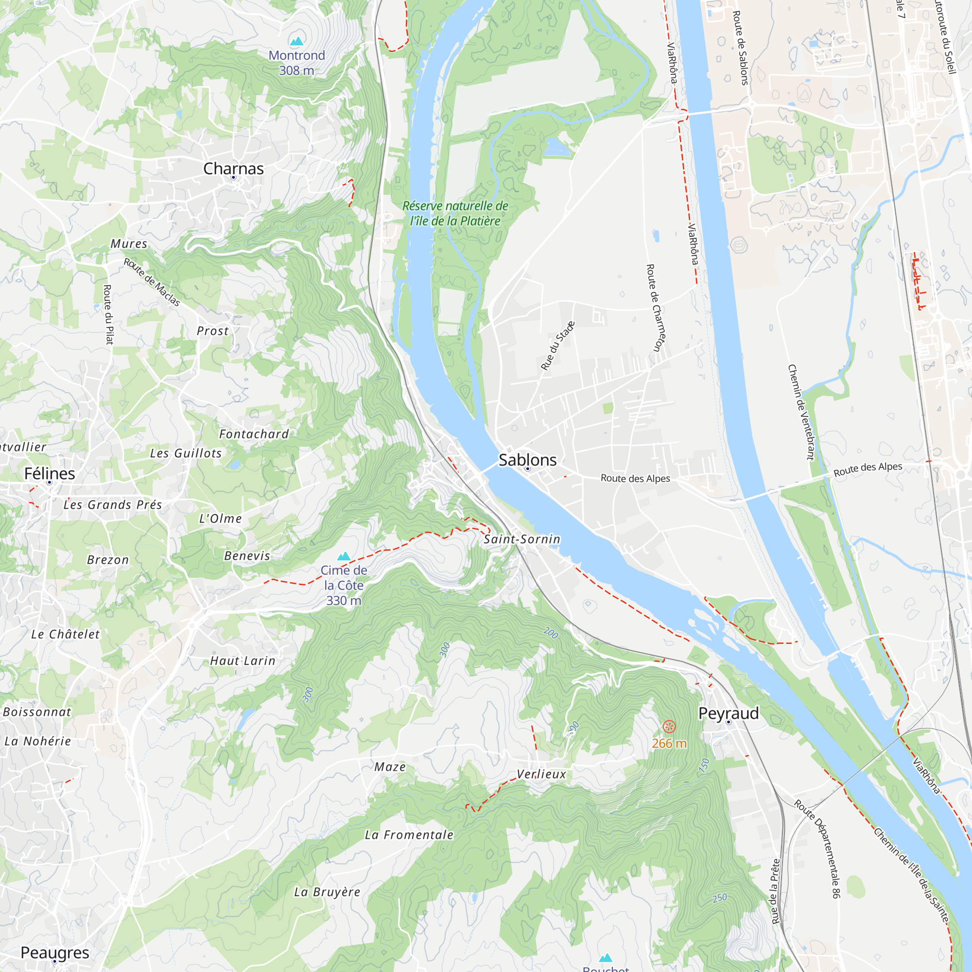 Pavillon du Tourisme - Porte de l'Ardèche map