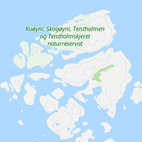 Map of Ørnhaugane