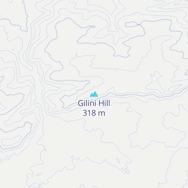Map of Gilini Hill