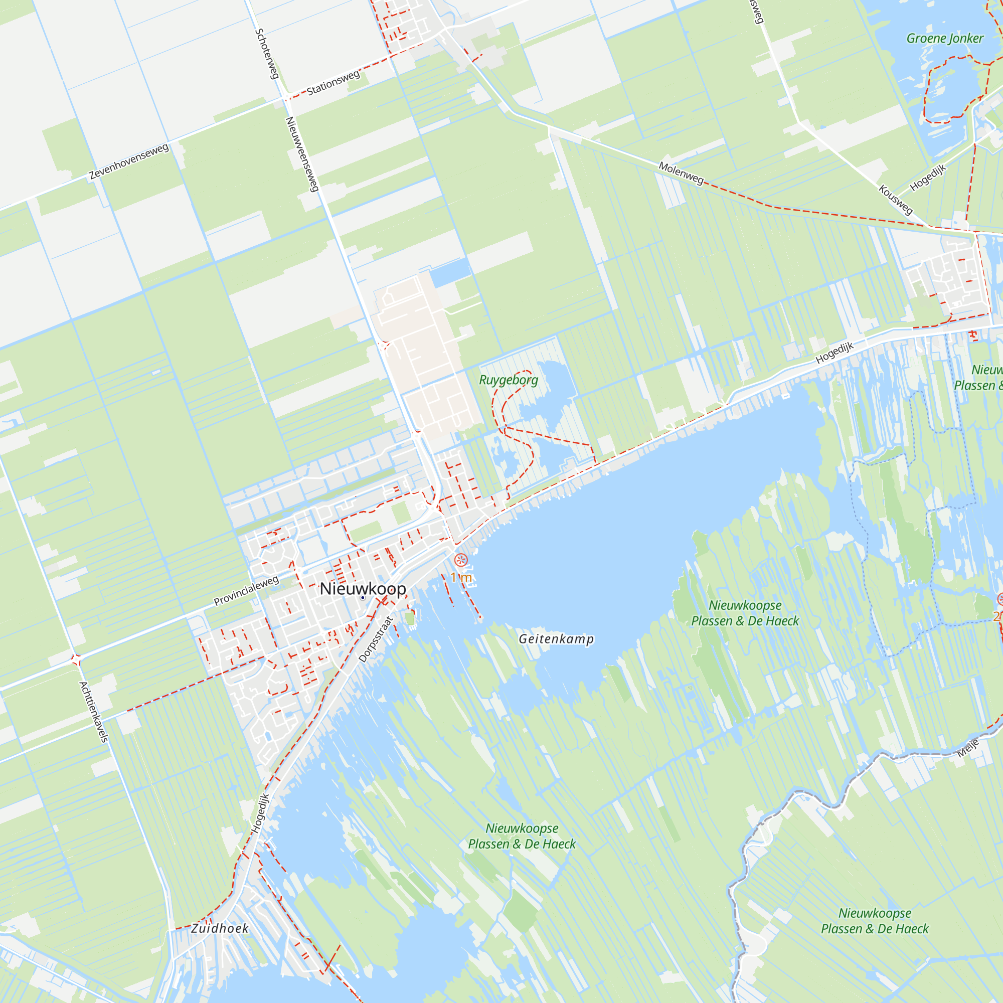 Toeristisch Informatiepunt Nieuwkoop map