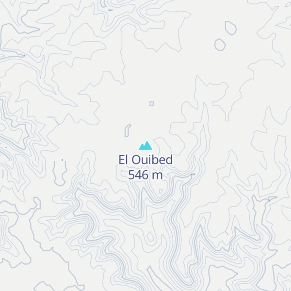 Map of El Ouibed