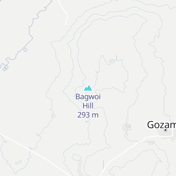 Map of Bagwoi Hill