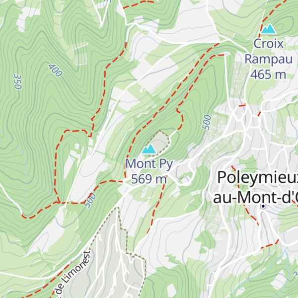 Map of Mont Py