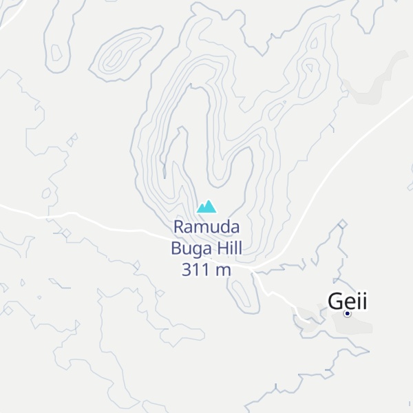 Map of Ramuda Buga Hill