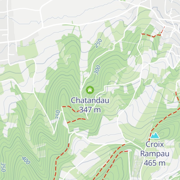 Map of Chatandau