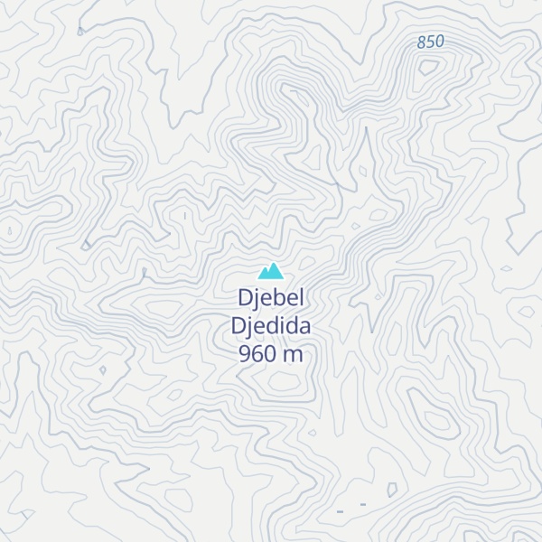 Map of Djebel Djedida