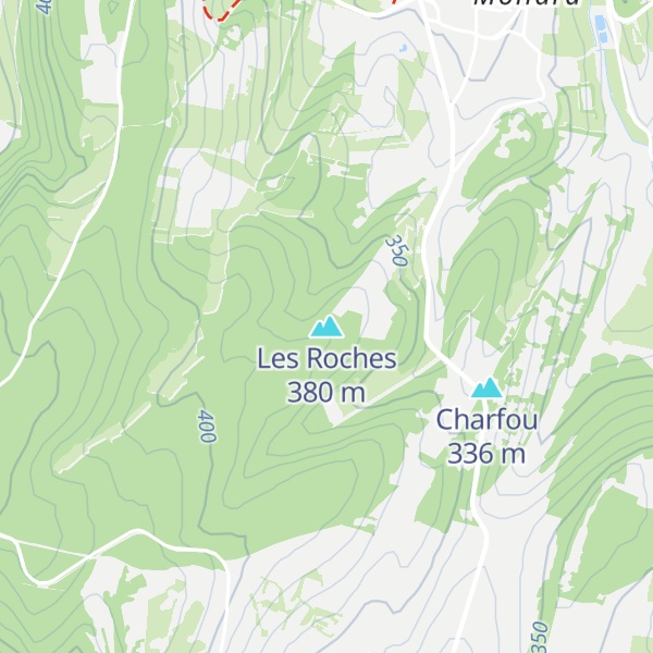 Map of Les Roches