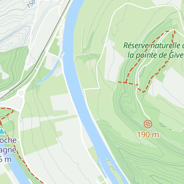 Map of Gîte du Domaine de l'Aviette