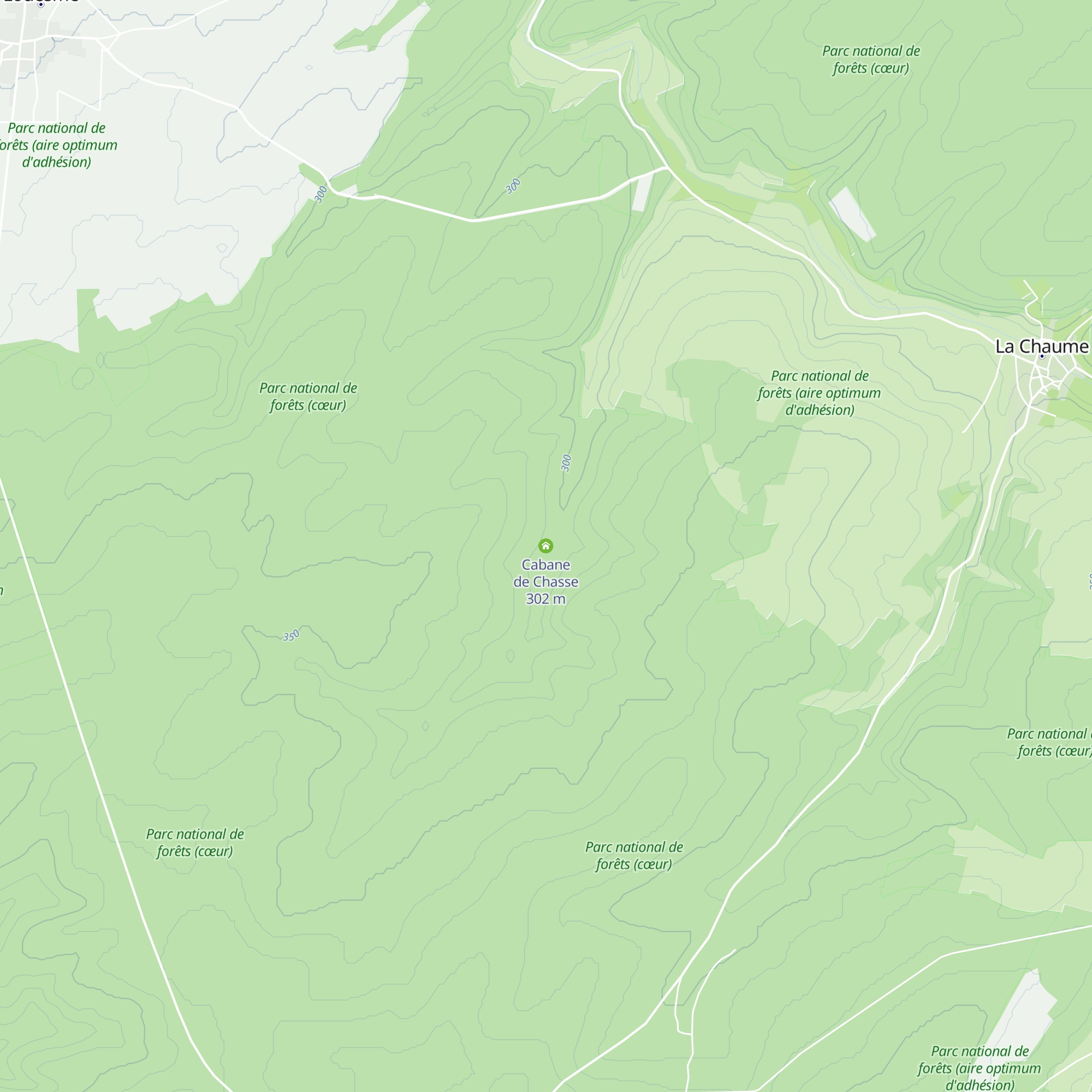 Cabane de Chasse map
