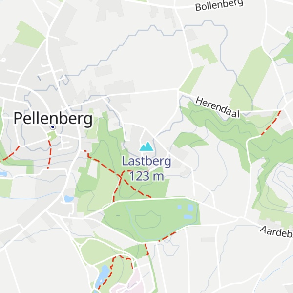 Map of Lastberg